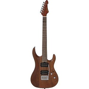 Guitarra Aria Pro II MAC-DLX Stained Brown