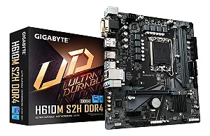 Placa Mãe Gigabyte H610m-h LGA 1700 DDR4 mATX