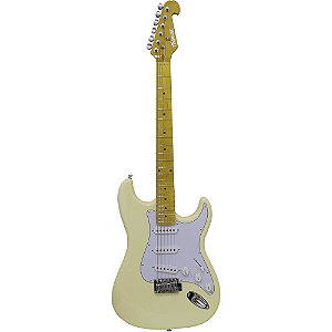 Guitarra Elétrica Vintage Thomaz Teg 400v Branco