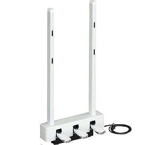 Pedal Triplo Para Piano Lp 1 Wh Branco Yamaha