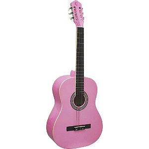 Violão Clássico De Nylon Para Destros Verniz Brilhante Cg 200 Rosa Cordoba