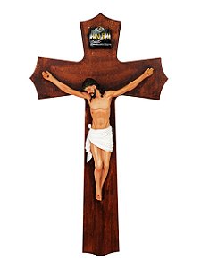Crucifixo Parede 47  CM - Resina Importada