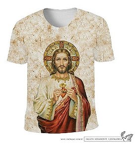 Camiseta Sagrado Coração De Jesus