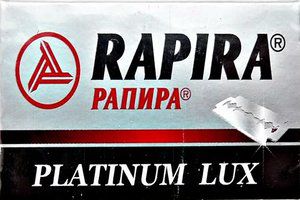 Lâmina de Barbear Rapira Platinum Lux