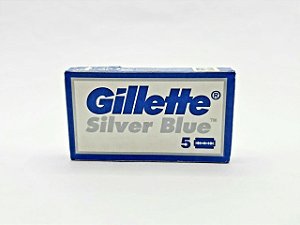 Lâmina de Barbear Gillette Silver Blue