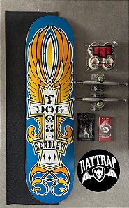 SKATE PROFISSIONAL COM SHAPE DOGTOWN 8.5"