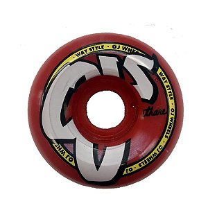 Roda para Skate Mentex 53mm Branca - Virtual Skate Shop