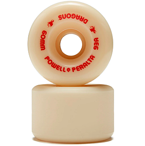 RODA DE SKATE POWELL PERALTA DRAGON FÓRMULA OFF WHITE 60mm 93A