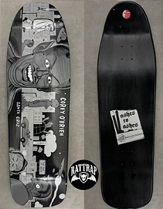 Santa Cruz O’Brien Mutant City Reissue Deck Ashes to Ashes