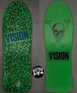 SHAPE VISION PUNK SKULL REISSUE VERDE 10"