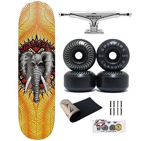 SKATE PROFISSIONAL COMPLETO COM SHAPE POWELL PERALTA MIKE VALLELLY 8"