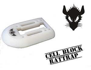 CELL BLOCK RATTRAP COM ALTURA DE 10mm BRANCO