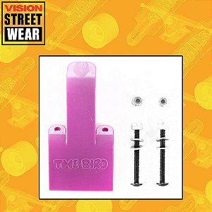 LAPPER PARA SKATE VISION THE BIRD PINK ANTIGO E RARO