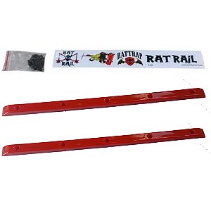 GRABBER PARA SKATE RATTRAP SEM ESTAMPA VERMELHO RAT RAILS