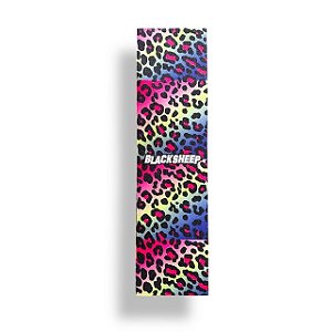 LIXA EMBORRACHADA BLACK SHEEP ESTAMPA ONÇA DEGRADÊ 9x33"