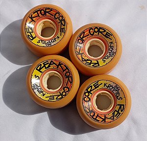 RODAS DE SKATE KRYPTOS REAKTOR CORE ANTIGAS 65mm 95A
