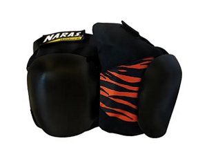 JOELHEIRAS PROFISSIONAL NARAS PRO ESTAMPADA ZEBRA LARANJA TAMANHO G