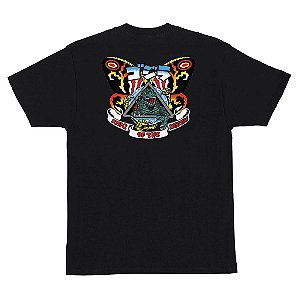 CAMISETA SANTA CRUZ NATAS MOTHRA GODZILLA PRETA TAMANHO XL (GG)