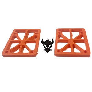 PADS PARALELO RATTRAP (ELEVADOR) LARANJA - 7mm