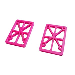 PADS PARALELO RATTRAP (ELEVADOR) ROSA NEON - 7mm