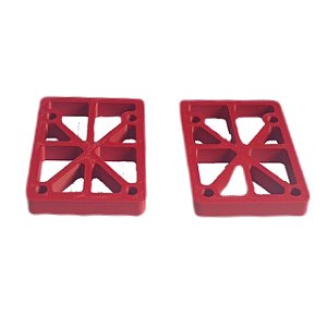 PADS PARALELO RATTRAP (ELEVADOR) VERMELHO - 10mm