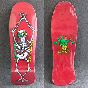SHAPE VISION TOM GROHOLSKI SKELETON REISSUE VERMELHO