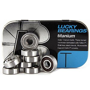 Rolamento Lucky Bearings Titanium Importado