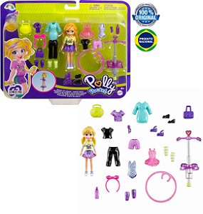 Polly Pocket - Veículo Banho de Cachorros - Mattel Gdm10 - Pirlimpimpim  Brinquedos