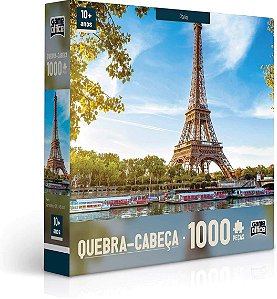 Quebra-Cabeça Paris 1000 Peças - Game Office 2091