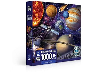 Quebra-Cabeça Viagem Cósmica 1000 Peças - Game Office 2722