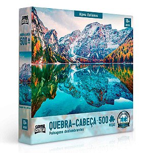 Quebra-Cabeça Alpes Italianos 500 Peças - Game Office 2634