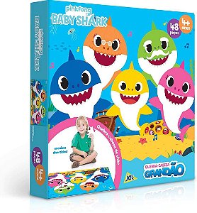 Quebra-Cabeça Baby Shark 48 Peças - Game Office 2647