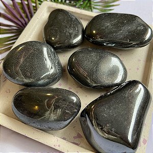Pedra Hematita Polida P
