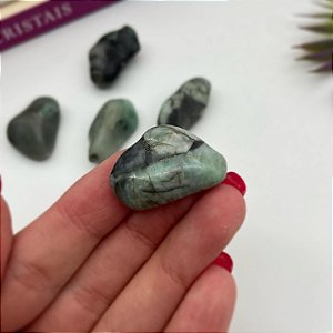 Pedra Esmeralda Polida