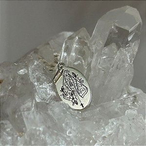 Pingente Nossa Senhora Aparecida em Prata 925