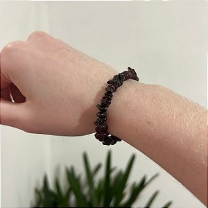 Pulseira Cascalho de Granada