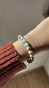 Pulseira Polida de Jaspe Imperial