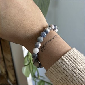 Pulseira de Sodalita polida