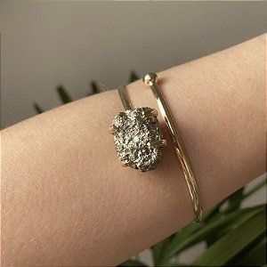 Bracelete regulável de Pirita