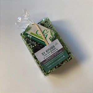 Sabonete Artesanal Ofá 21 Ervas com Sal grosso