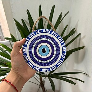 Mandala Porcelana Olho Grego