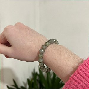 Pulseira Esfera Polida de Labradorita