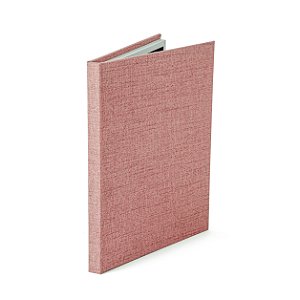 CAIXA LIVRO LINHO ROSE