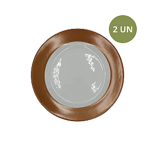 SET COM 2 PRATOS RASOS RENA