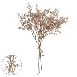 BUQUÊ ASTILBE RAMALHETE PALHA 40cm