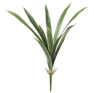 FOLHA ORQUIDEA CYMBIDIUM VERDE CREME 66cm