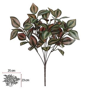 HASTE LAMBARI VERDE PÚRPURA 32cm