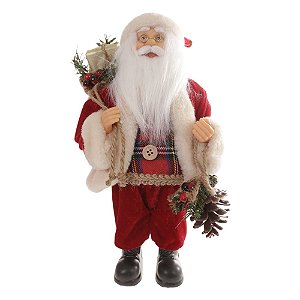 PAPAI NOEL EM PÉ 30 CM