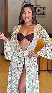 SAÍDA MANGA LONGA TRICOT