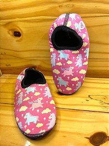 SAPATILHA DE PRAIA EM NEOPRENE UNICÒRNIO